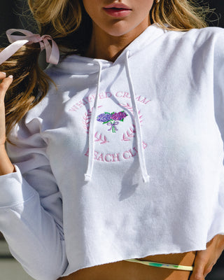 Soft Serve Lightweight Cropped Hooded Sweatshirt