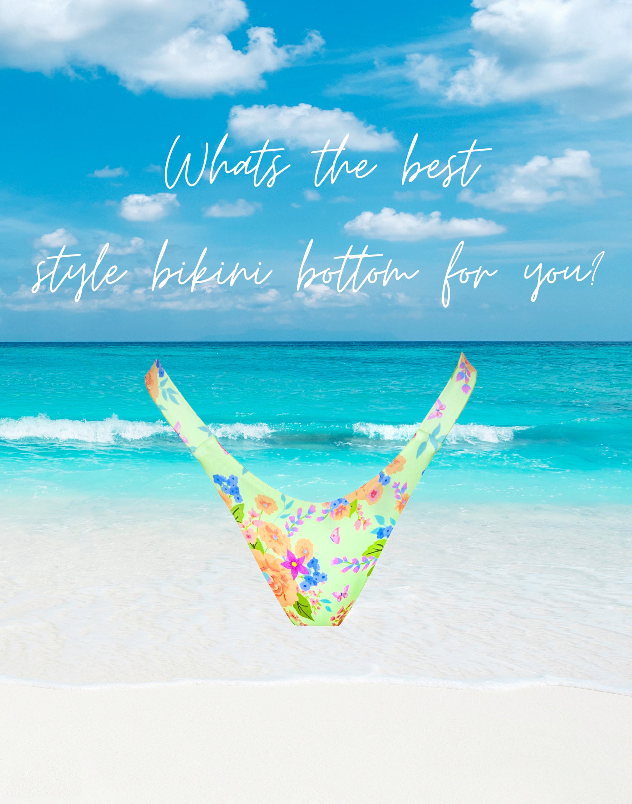 What's The BEST Style Bikini Bottom For You Based On Your Hip Shape